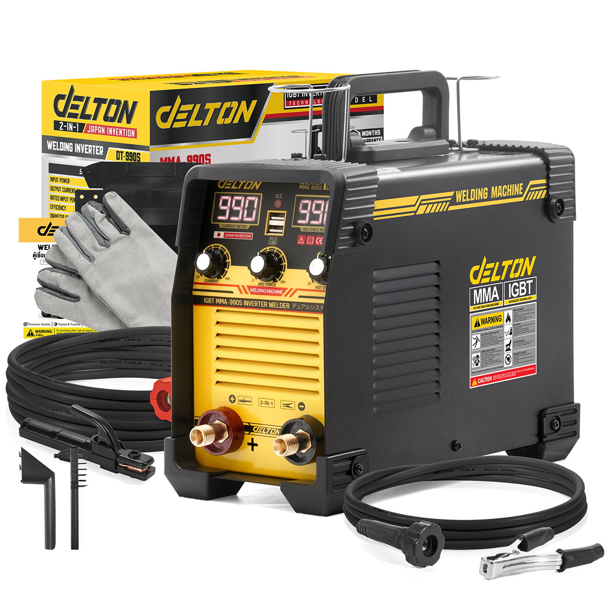 เครื่องเชื่อม INVERTER DELTON รุ่น DT-990S_7